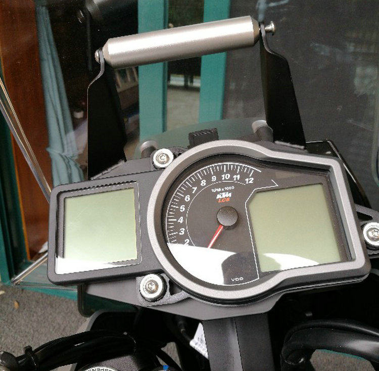 适合KTM 1050 1090 1190 1290 ADV GT拉力款佳明导航支架改良款