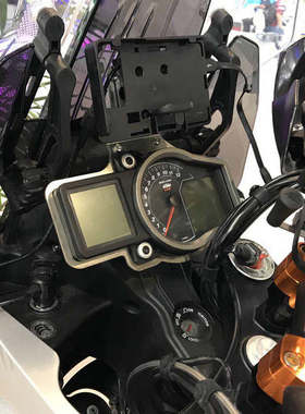 摩托车KTM 1050 Adventure 15-16改装手机导航支架手机座USB