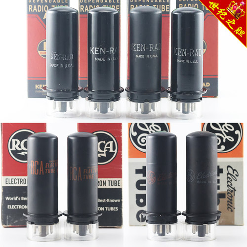 精选美国 国家联盟/RCA 6L6/5881/EL34/KT66/6P3P带铁身6l6电子管