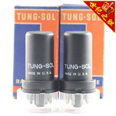 一批全新美国原盒TUNG 6SA7带黑铁身6sa7电子管 SOL