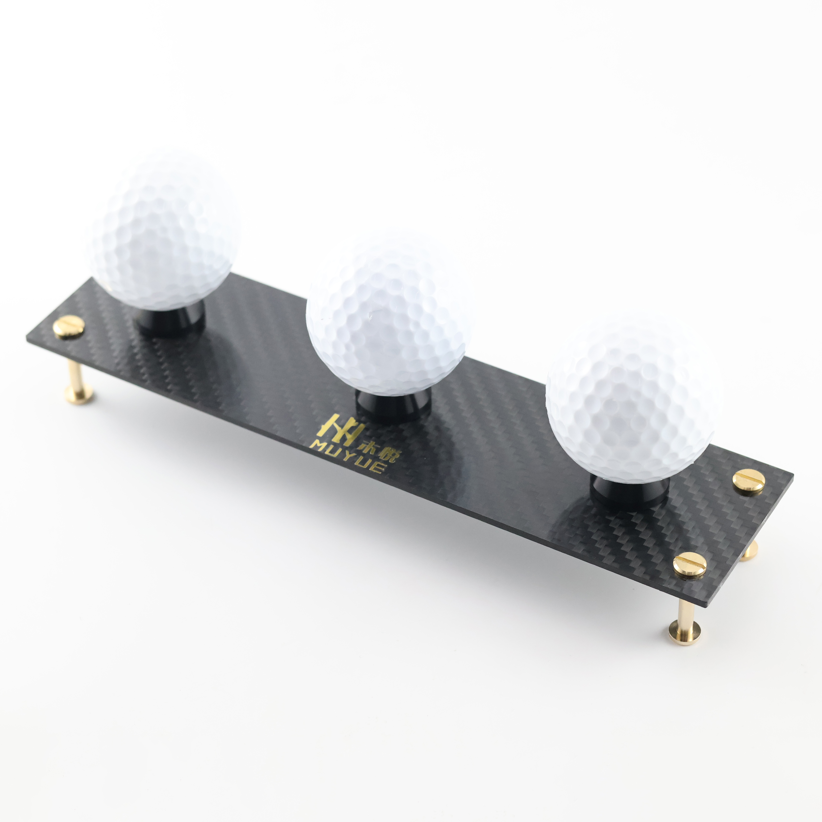 高尔夫球展示架 木悦MUYUE 碳纤维架适用于家庭办公室等场所#108