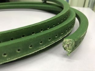 进口日本三星开口带/万能三角带/打孔皮带绿扣带M/A/B/C型/皮带扣