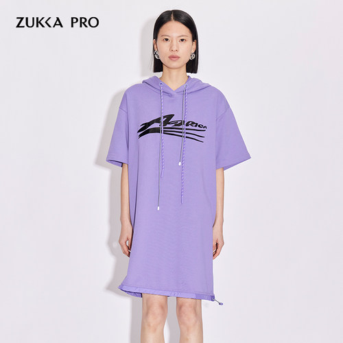 ZUKKAPRO卓卡连帽短袖卫衣
