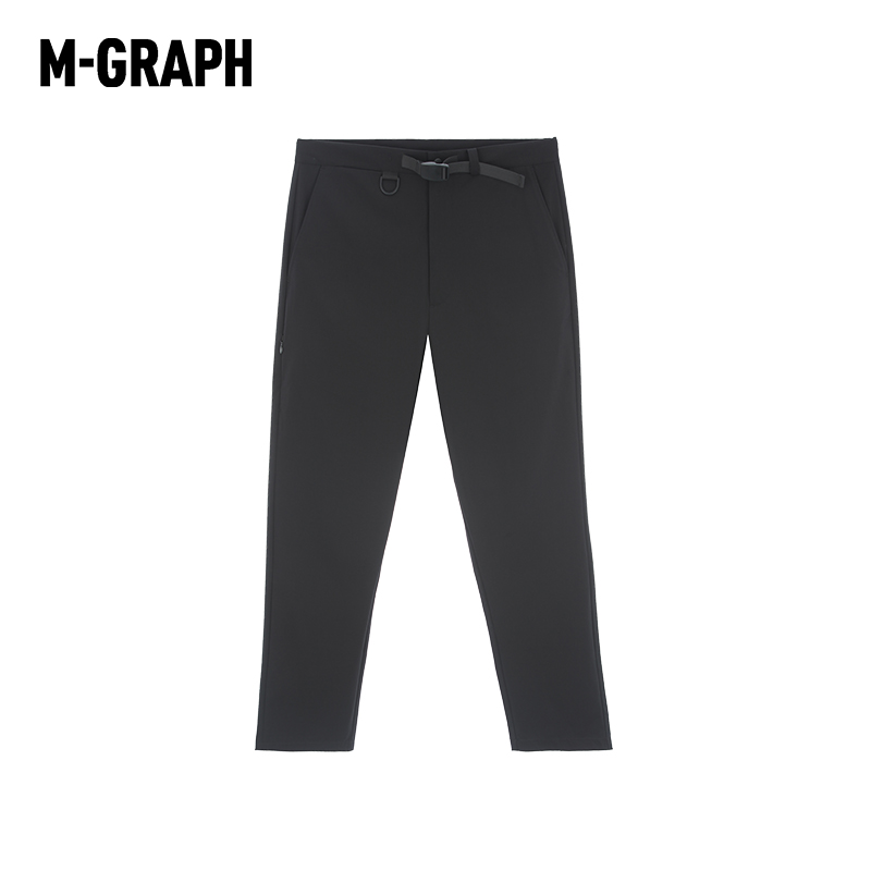 青春休闲长裤黑色工装