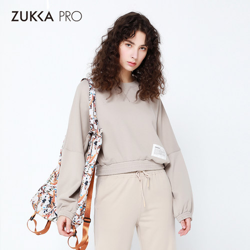 ZUKKAPRO卫衣卓卡圆领长袖纯棉