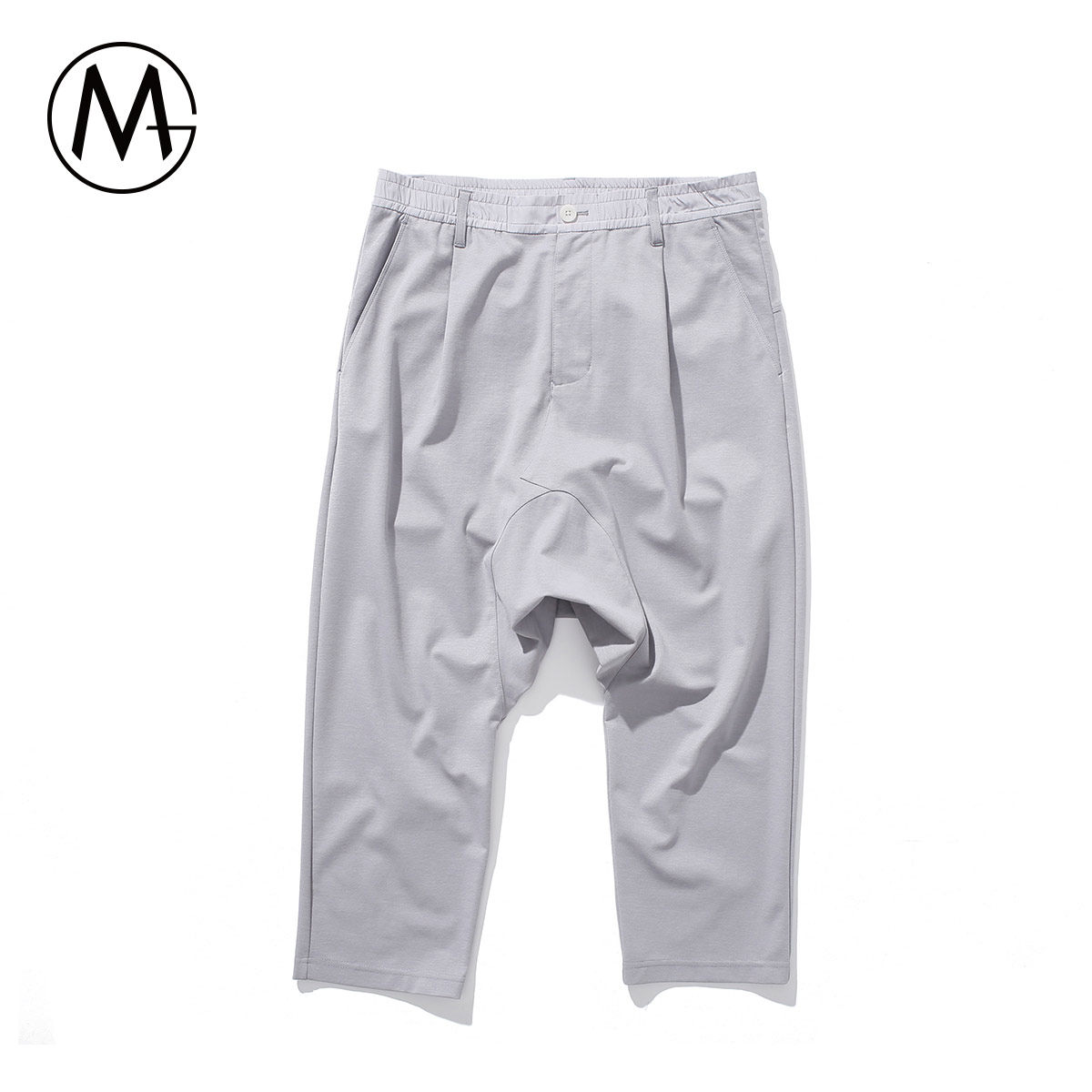 M-GRAPH卓卡潮牌男装春秋季青春流行时尚运动宽松卫裤简约休闲裤