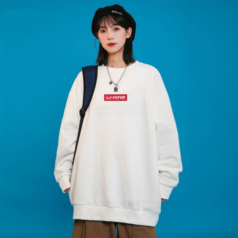 男女套头卫衣李宁运动户外