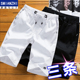 潮流休闲运动五分沙滩裤 爵森马公子纯棉短裤 5分裤 薄韩版 男款 夏季