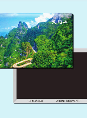 湖南张家界天门山旅游纪念品磁性冰箱贴磁贴创意家居装饰贴23323