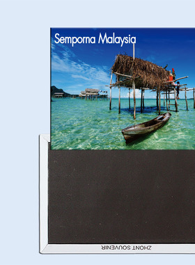 马来西亚 仙本娜美景24499 磁性冰箱贴创意家居贴饰礼物礼品