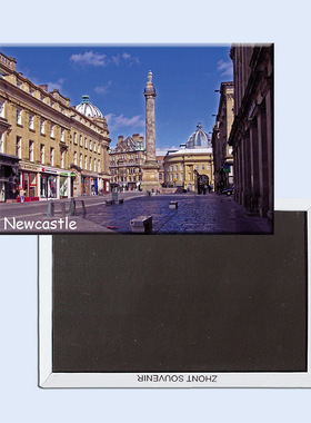 卡通英国 纽卡斯尔 城市 磁性冰箱贴 旅行纪念品  20813个性创意