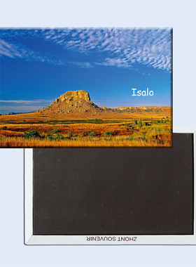 卡通非洲风光 伊萨洛美景 磁性冰箱贴 旅行纪念品  20770个性创意