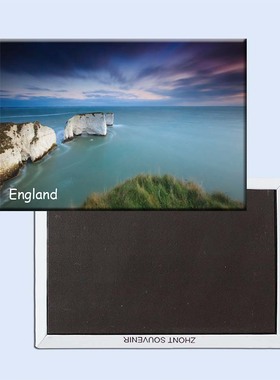 欧洲冰箱贴 英国美丽海景 海岸线创意磁性冰箱贴21083