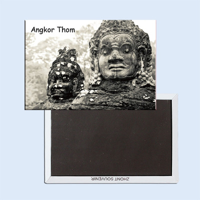 卡通柬埔寨 大吴哥 雕像 磁性冰箱贴 旅行纪念品  20150个性创意