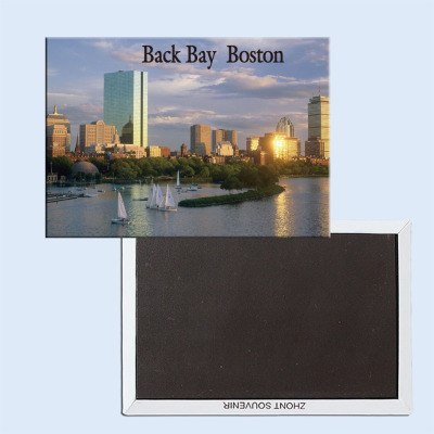 美国波士顿 旅游纪念品 磁性冰箱贴 磁贴 家居饰品 创意定制24626