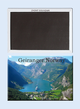挪威美景 盖郎厄尔峡湾 磁性冰箱贴 旅行纪念品 小磁铁22569
