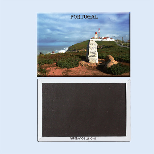 欧洲 葡萄牙罗卡角 扶轮社石碑 磁性冰箱贴 旅行纪念品22926