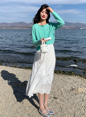 新款 2026夏季新款吊带 毛衣 两件套