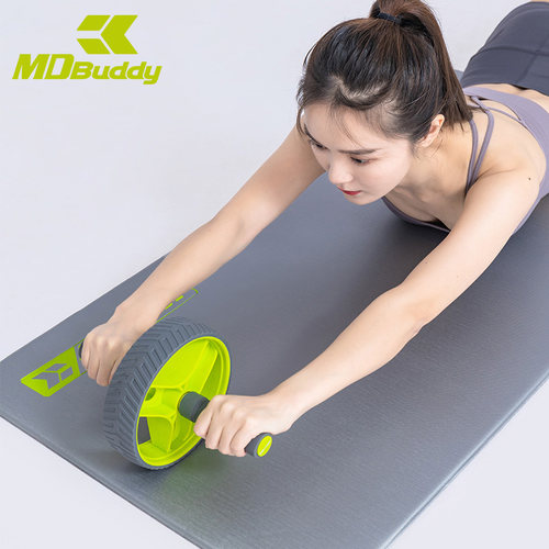 MDBuddy健腹轮静音防滑男女家用马甲线健身单轮瘦肚子运动腹肌轮