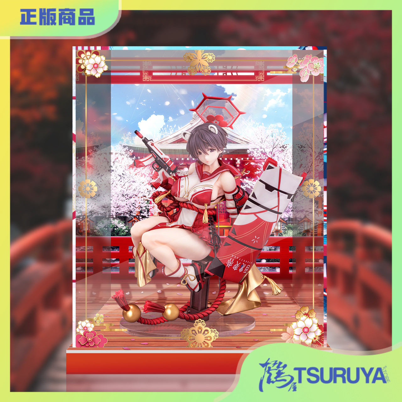 碧蓝档案春日椿手办展示盒