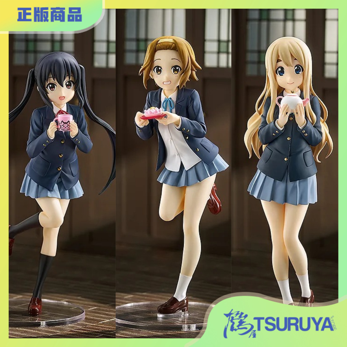 鶴屋GSC 輕音少女K-ON! 中野梓 田井中律 琴吹? L size 手辦預(yù)定