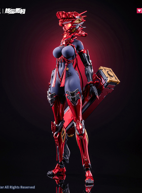 鹤屋定金 核金重构 红莲 Padma 试做型KOF 1/9 可动手办 预定