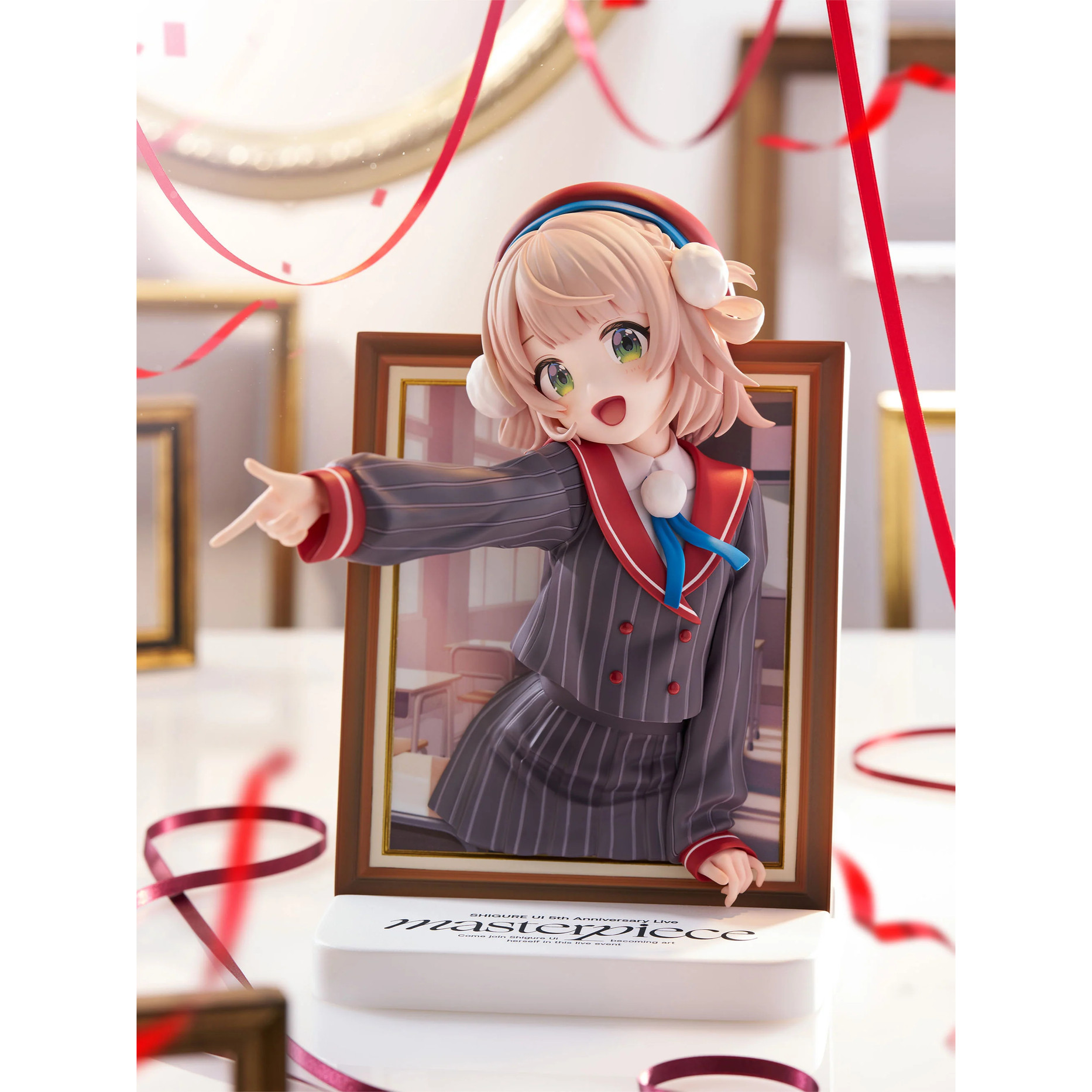 【鹤屋现货】F:NEX 虚拟主播 VTuber 时雨羽衣 masterpiece 手办