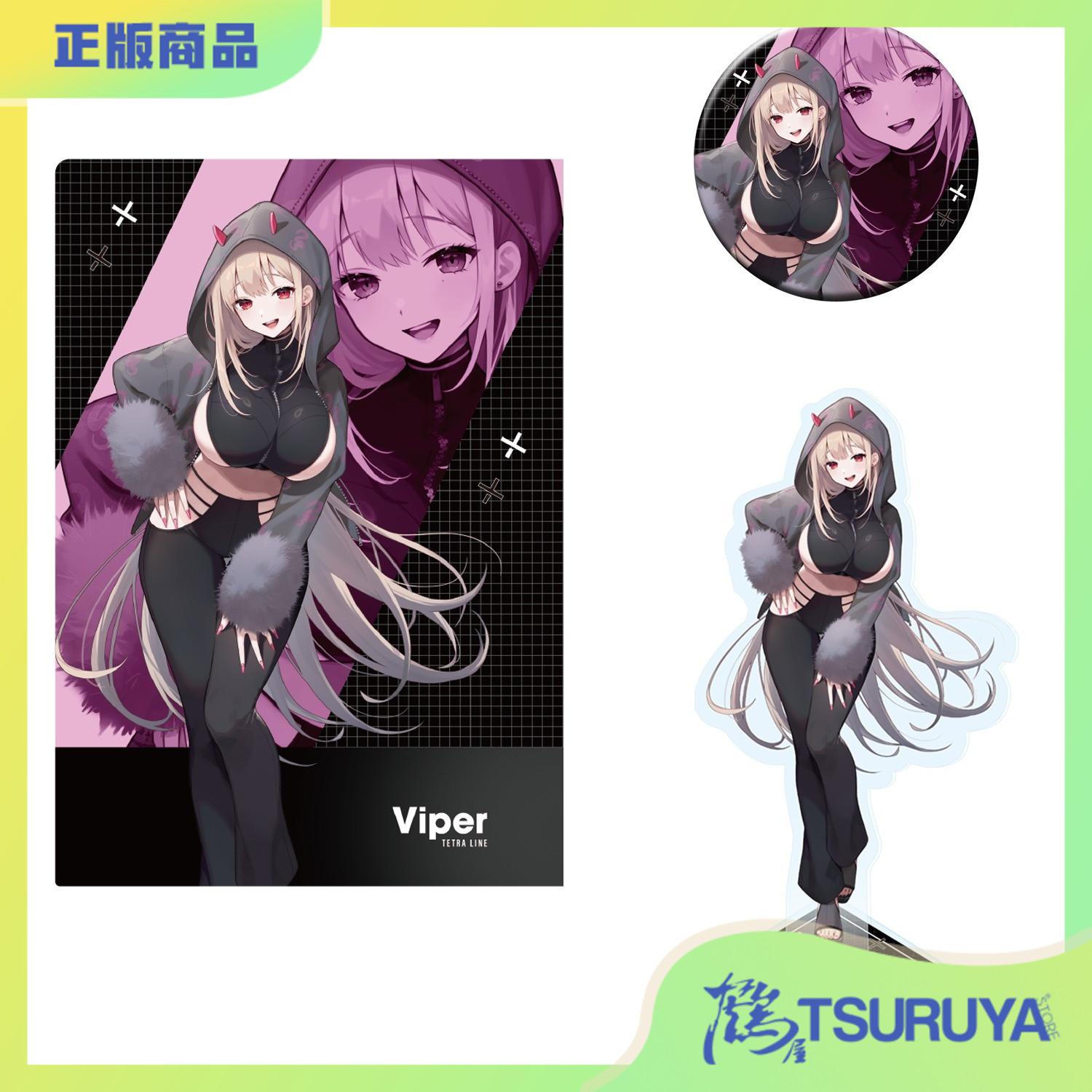 胜利女神NIKKEZOZO联动徽章立牌