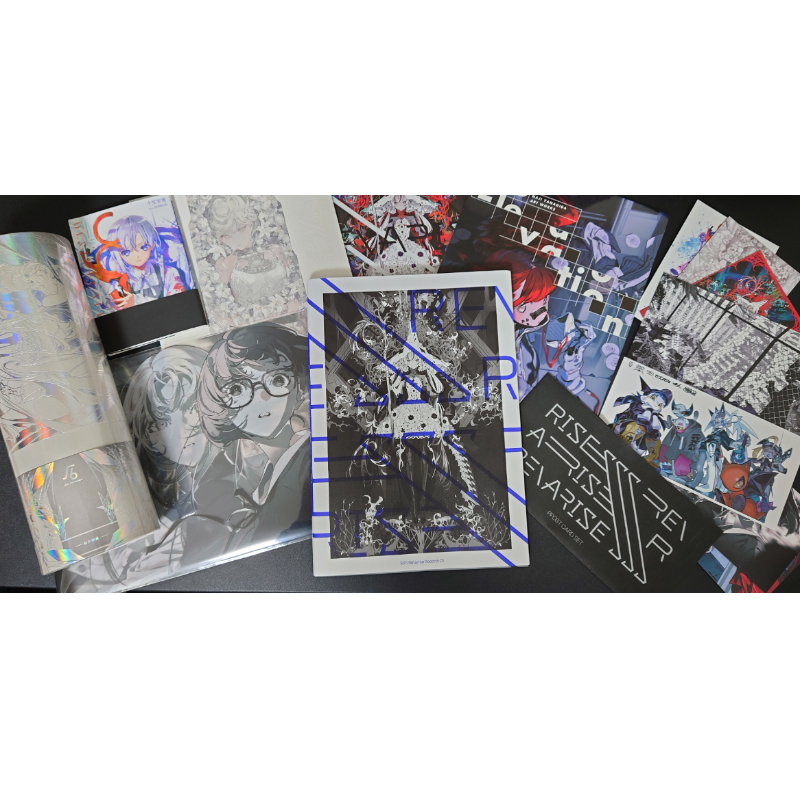 Re/arise展览会明信片文件夹