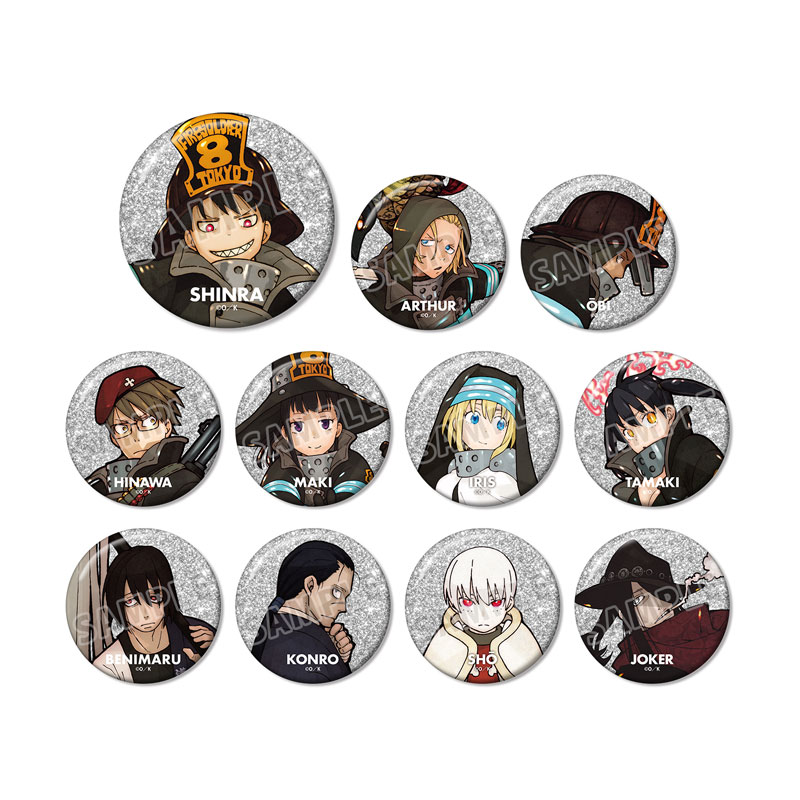 炎炎消防队漫画版新绘细闪徽章