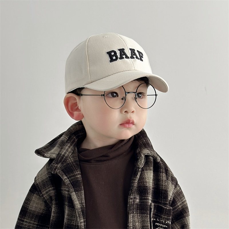 1到2-3岁儿童棒球帽酷春秋季新款男女宝宝鸭舌帽潮小孩帽子遮阳帽