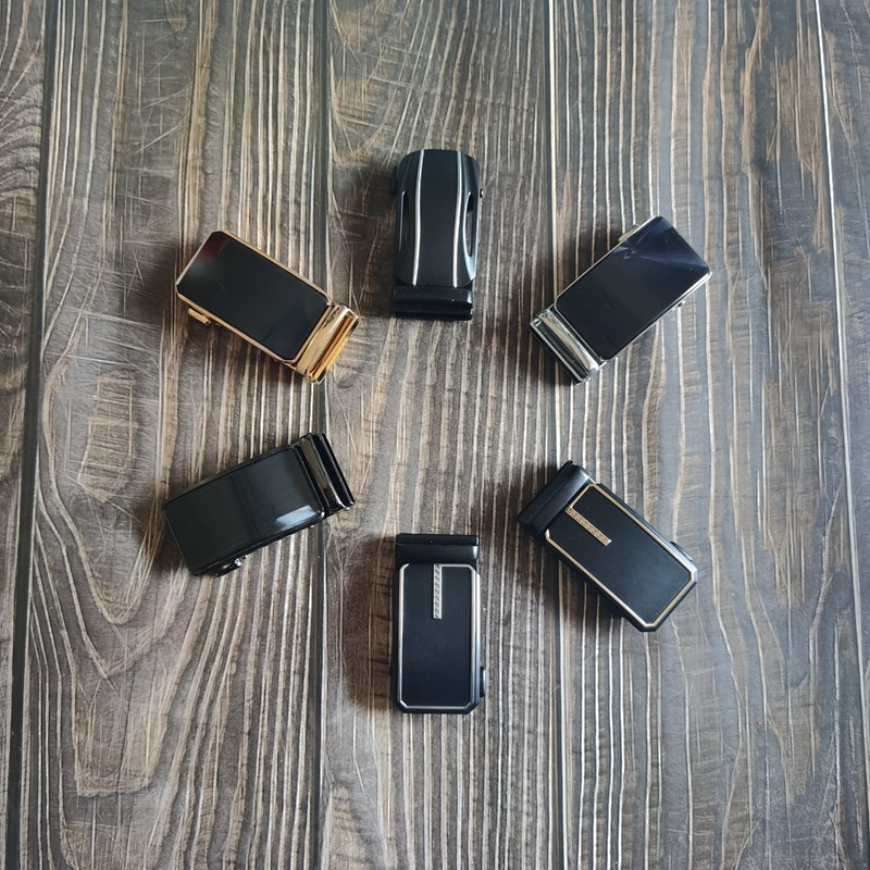 고급 아연 합금 SHILAIRUN 3.5CM 와이드 바디 자동 버클 남성용 비즈니스 바지 벨트 버클 별도 판매
