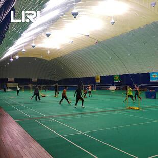 气膜体育馆雨棚室外篮球足球网球场充气膜结构顶棚遮阳棚