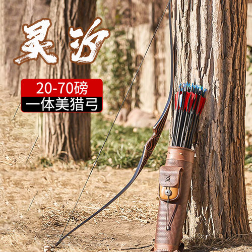 HUWAIREN一体美猎弓20-70磅