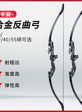 反曲弓成年人专用弓箭野外新款复合弓射击运动儿童传统弓射箭运动