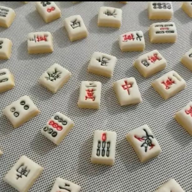 麻将馒头模具家用饼干造型模具宝宝辅食卡通汤圆工具可爱烘焙模具