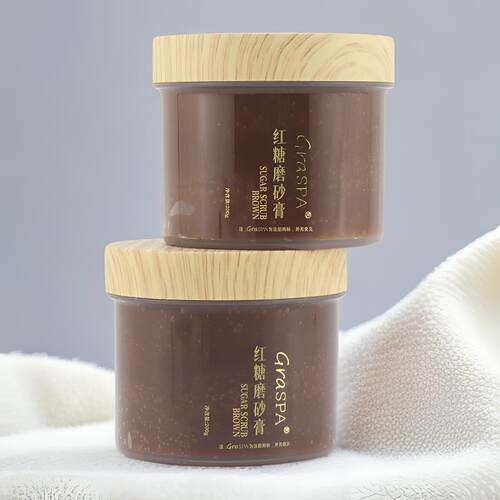 GRASPA海底捞红糖磨砂膏护手霜膜