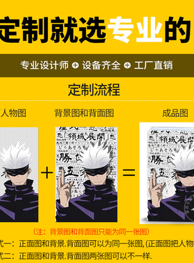 来图定制卡通动漫周边明星定制流沙麻将桌面装饰亚克力流麻定制款