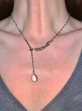 Choker女式夏季垂坠时尚提拉项链