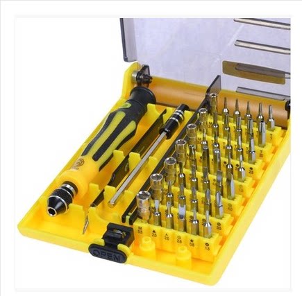 螺丝刀组合套装45合1拆机螺丝批 多功能起子苹果手机数码维修工具