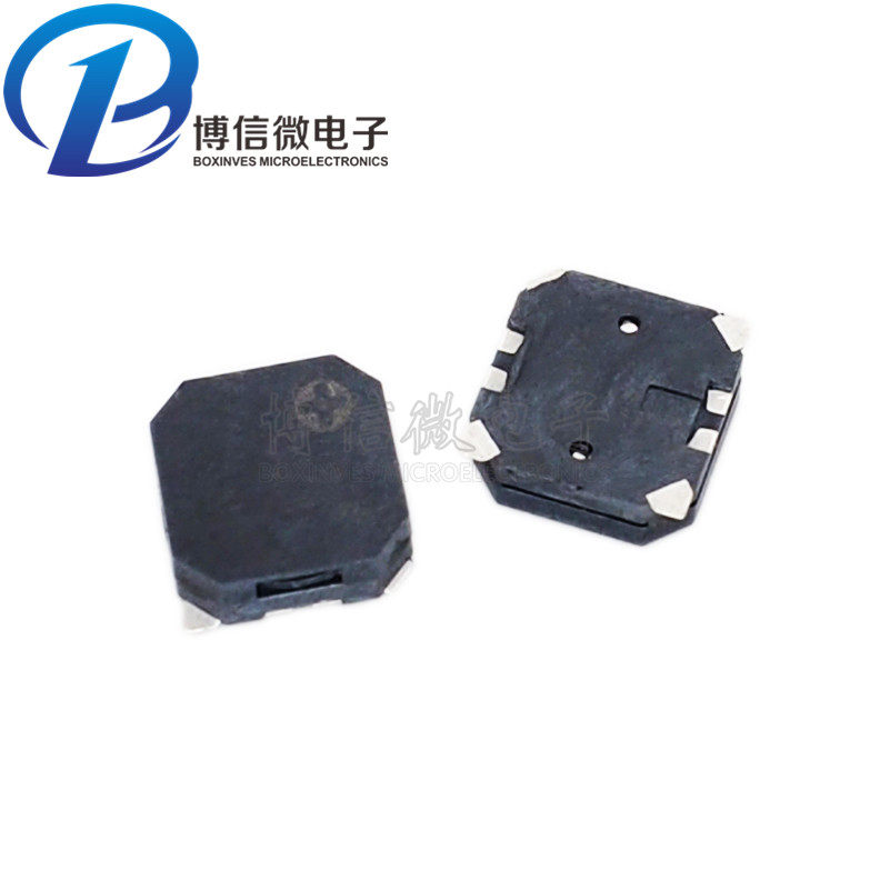 7525 贴片7.5*7.5*2.5MM SMD贴片 无源侧发音电磁式 贴片蜂鸣器