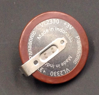 全新松下VL2330/HFN 3V(带焊脚)路虎汽车遥控器电池可充电