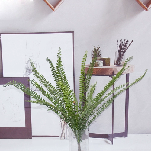 Симуляция зеленая стена растения чувствует себя человеком с высоким уровнем высокого уровня с высоким уровнем выработки листовых папоротников украшения свадебные аксессуары