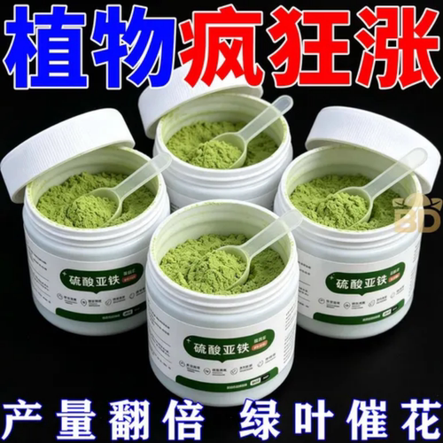 硫酸亚铁粉末植物营养剂绿叶花保鲜量勺果蔬花卉保鲜剂超高性价比