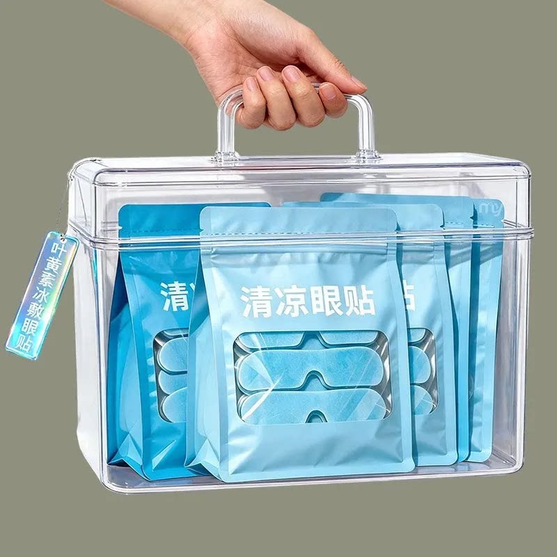 清凉冰敷眼贴缓解眼疲劳护眼贴片装便携冷敷理疗眼罩缓解疲劳热销