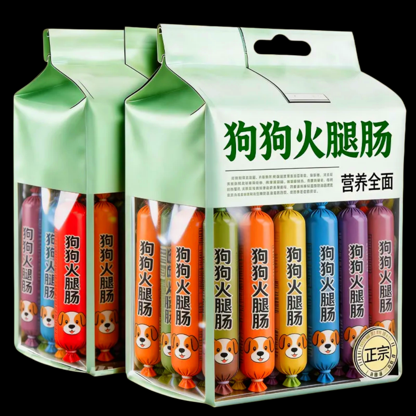 狗狗火腿肠宠物零食高钙低盐营养全面精品宠物食品狗狗零食热销中