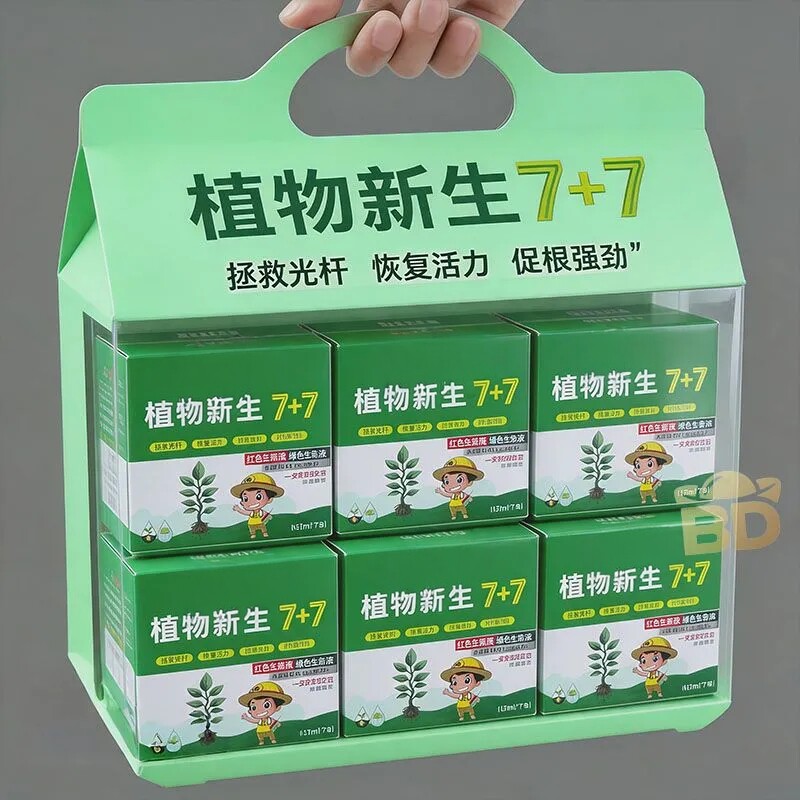 植物新生7+7生根液拯救光杆恢复活力促根强劲通用型液体肥料无机