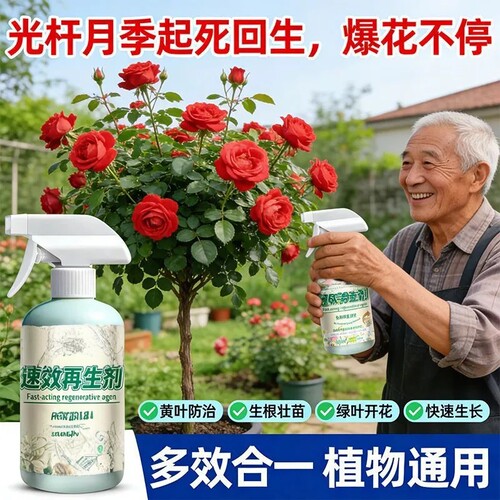 速效再生剂花卉复活液盆栽光杆发黄掉叶通用浓缩营养液家庭园艺肥