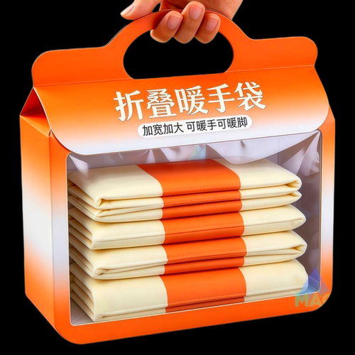 折叠暖手袋6袋装超长发热保暖神器加宽加大暖宝温暖便携可暖手脚