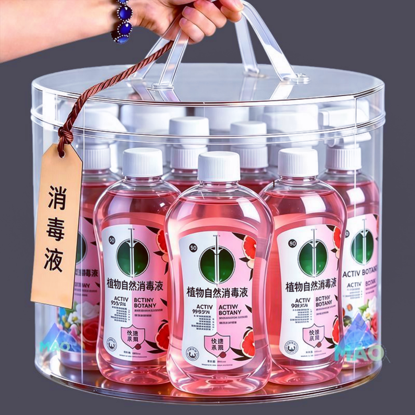 植物自然消毒液衣物杀菌洗衣机专用清香去汗味家用香氛多效除菌液